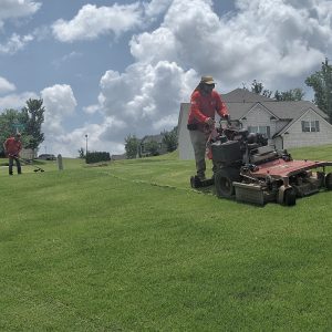 Professional lawn mowing service in Sugar Hill Georgia